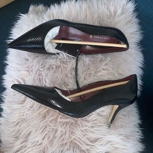 Zara Classic Snake Pattern Heels - Brand New